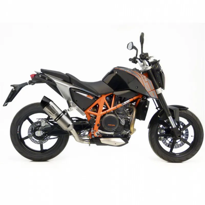cafe 4 racer - LEOVINCE LV ONE EVO KTM 690 DUKE/R 12-15 STAINLESS STEEL SLIP-ON E-CERTIFIED - LeoVince LeoVince 8051122152919
