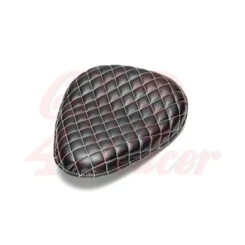 Černobílý diamantový steh Universal Custom Old Skool Single Seat
