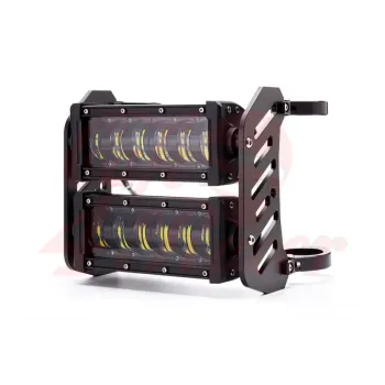 cafe 4 racer - Vadar Heavy Duty Double Stacked světlomety LED Light Bar - MAX-INC  Světla LED 