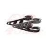 cafe 4 racer - MAX Stomp Black CNC Machined Headlight Bracketstyle - MAX-INC  Headlights  brackets & holders   