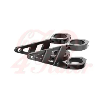 cafe 4 racer - MAX Stomp Blac CNC obráběný držák světlometu - MAX-INC  Držáky světlometů 