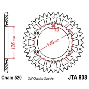 cafe 4 racer Reťaz & Rozety  custom bike parts 