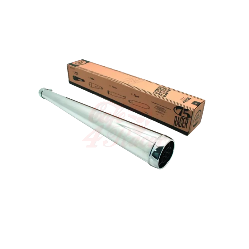 cafe 4 racer - V PARTS Vintage Series Megaphone Silencer Universal - V parts Mufflers 76021377