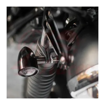 cafe 4 racer - Motone The Clampits - 41mm - Indicator/Turn Signal Fork Mount Brackets - Motone Accessories 