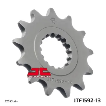 cafe 4 racer Chain sprocket - front custom bike parts 