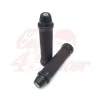 cafe 4 racer - Pár gripů PROTON BLACK - BRAZOLINE 22 mm & 7/8 inch 