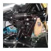 cafe 4 racer - BMW K75 K1100 K100 Hliníkový držák M-lock na pravé straně černý - Cafe4Racer Retroridní díly 