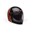 cafe 4 racer - BELL Prilba Bullitt Retro celotvárová Reverb  lesklá čierna/červená - BELL BELL Celotvárové prilby 