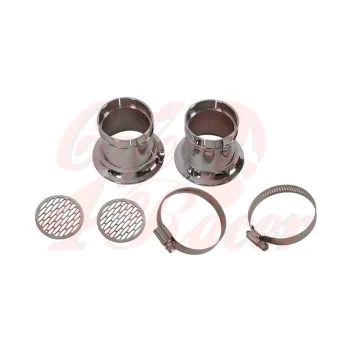 cafe 4 racer - BMW R45 R65 R80 R90 R100 Aluminum Carburetor Air Inlet Intake Funnel Cover - Cafe4Racer Air filters 