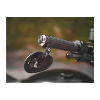 cafe 4 racer - Motogadget mo.view cruise flip , bar-end mirror without glass, E-approved - Motogadget Bar end mirrors 4054783692903