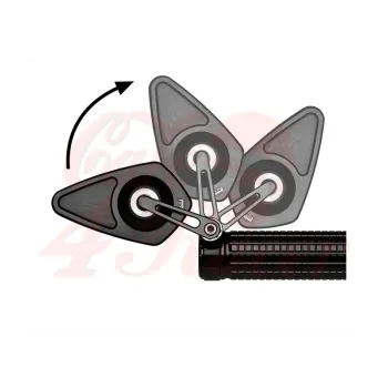 cafe 4 racer - Motogadget 2x motogadget mo.view blade FLIP - Motogadget SUPER PONUKA! 
