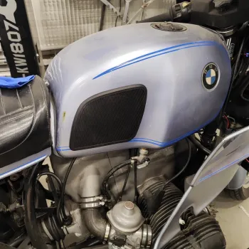 cafe 4 racer - BMW Airhead Gas Tank Pads Slider Decal For BMW r75/5 r60/5 r50/5 r75/5 r90/6 - Cafe4Racer Others 