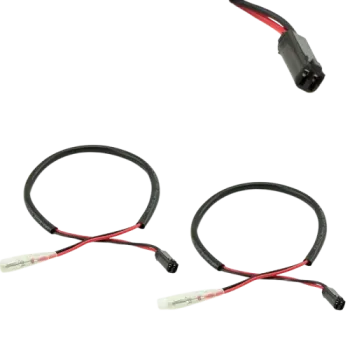 cafe 4 racer - Adapter Cable "KZB" HONDA NC750X 21-26 | Japanese-style 2-pin round connector (female), Ø 3.5 mm - HS MOTO Germany Adapter cable 4251352626707