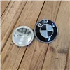 cafe 4 racer - BMW 2 pin LOGO 82mm B&S carbon emeblem for hood  or trunk OEM 51148132375 - Cafe4Racer Billet Emblems Stickers Logos 