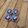 cafe 4 racer - BMW 4x68mm M Performance kryty kol OEM 36136783536 - Cafe4Racer Emblémy Nálepky Logá 