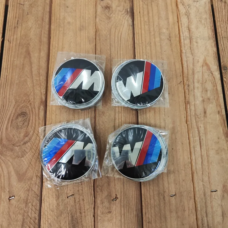 cafe 4 racer - BMW 4x68mm 50 Rokov M Dedičstvo kryty kolies OEM 36136783536 - Cafe4Racer Emblémy Nálepky Logá 