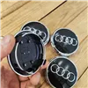 cafe 4 racer - AUDI 4x77mm ČERNÝ kryt kola OEM 4L0601170 - Cafe4Racer Emblémy Nálepky Logá 