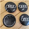 cafe 4 racer - AUDI 4x68mm ČIERNY kryt kolesa OEM 8D0601170 - Cafe4Racer Emblémy Nálepky Logá 