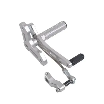 cafe 4 racer - BMW K75/K100/K1100/K1 aftermarket  REARSET SILVER - Cafe4Racer Rearsets 