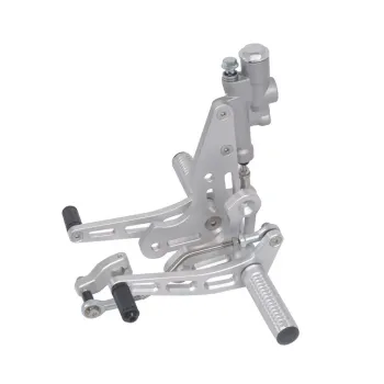 cafe 4 racer - BMW K75/K100/K1100/K1 aftermarket  REARSET SILVER - Cafe4Racer Rearsets 