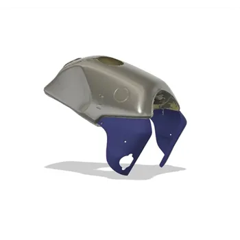 cafe 4 racer - 2D DXF  file HD air filter holder for BMW K100 K75 MAF - Cafe4Racer Digital Download 3D 