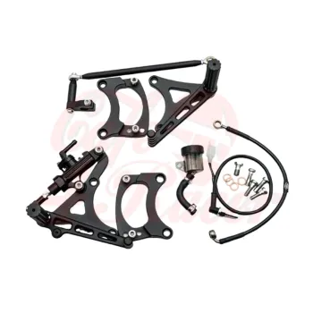 cafe 4 racer - Přepákování pro K75/100/1100/K1 - kompletní sada - 3 nastavitelné polohy MODEL 3 Černé -  Přepákování 5908220459217