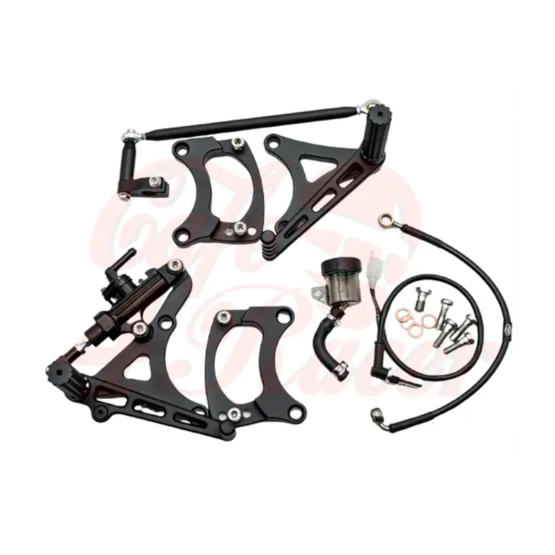 cafe 4 racer - Rearsets for the K75/100/1100/K1 3-adjustable positions for rider BLACK -  Rearsets 5908220459217