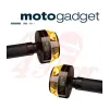 cafe 4 racer - Motogadget m-Blaze Disc (right left) black 2pcs bundle - Motogadget Bar end indicators 