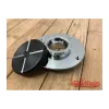 cafe 4 racer - BMW K75/100/1100 stříbrná s černým uzávěrem - Cafe4Racer Víčka nádrží 
