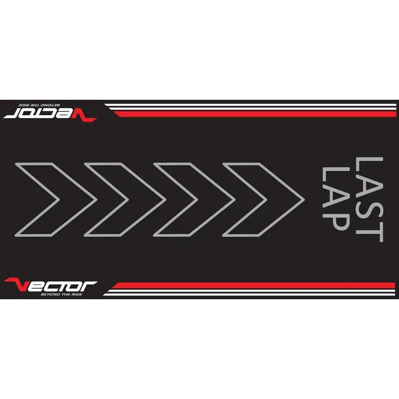 cafe 4 racer - VECTOR PADDOCK MAT ARROW FIM 200X100CM - VECTOR Mats 3661738084754