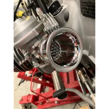 cafe 4 racer - BMW R45 R65 R80 R90 R100 Hliníkový kryt sacího hrdla karburátoru - Cafe4Racer Vzduchové filtry 