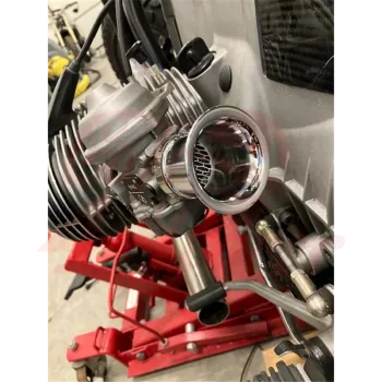 cafe 4 racer - BMW R45 R65 R80 R90 R100 Aluminum Carburetor Air Inlet Intake Funnel Cover - Cafe4Racer Air filters 