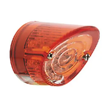 HIGHS SMART NOSE LED TAILLIGHT, RED/CLR
