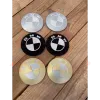 cafe 4 racer - Logo BMW na nádrž Černé2ks 70mm 46637686746 - Cafe4Racer Emblémy Nálepky Logá 