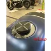 cafe 4 racer - BMW K75/100/1100 Stireborný s čiernym uzáverom - Cafe4Racer Uzávery nádrže 