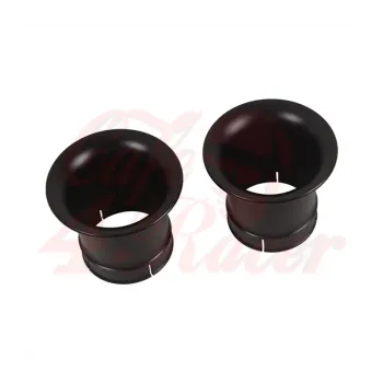 cafe 4 racer - BMW R45 R65 R80 R90 R100 Aluminum Carburetor Air Inlet Intake Funnel Cover BLACK - Cafe4Racer Air filters 