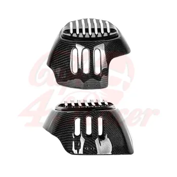 cafe 4 racer - Motorcycle Engine Cylinder Head Guard for BMW R9T Carbon CNC black - Cafe4Racer Carbon parts 