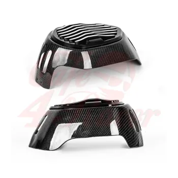 cafe 4 racer - Kryt hlavy valca motora pre BMW R9T Karbón CNC čierna - Cafe4Racer Karbónové diely 