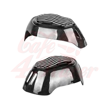 cafe 4 racer - Kryt hlavy valca motora pre BMW R9T Karbón CNC čierna - Cafe4Racer Karbónové diely 