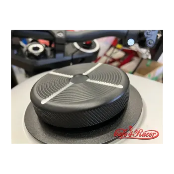 cafe 4 racer - Sada víčka benzínu BMW Airhead Monza černá - Cafe4Racer Nádrže a uzávěry 