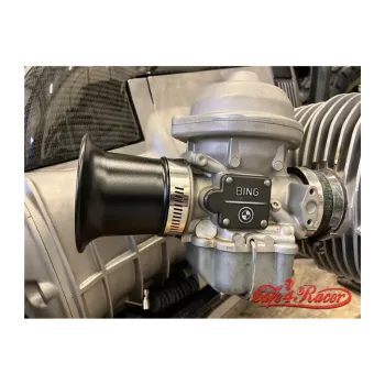 cafe 4 racer - BMW R45 R65 R80 R90 R100 Aluminum Carburetor Air Inlet Intake Funnel Cover BLACK - Cafe4Racer Air filters 