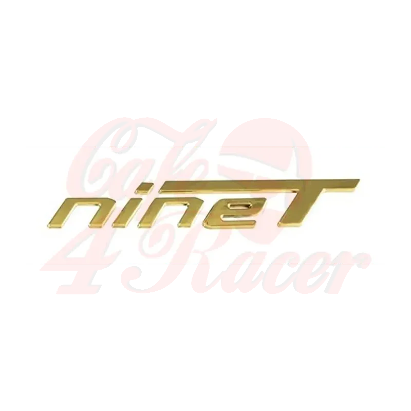 cafe 4 racer - BMW R NINE T LOGO ZLATÁ 1ks - Cafe4Racer Emblémy Nálepky Logá 