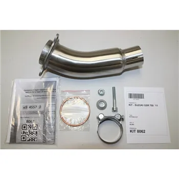 cafe 4 racer - IXIL HEXOVAL XTREM SILENCER SST/BLK Suzuki GSR 750 - OS8062VSE - IXIL  IXIL 4054783001262