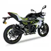 cafe 4 racer - IXIL HEXOVAL XTREM SILENCER SBL/BLK Kawasaki Z125/Ninja 125 - OK7037VSEB - IXIL  IXIL 1111332