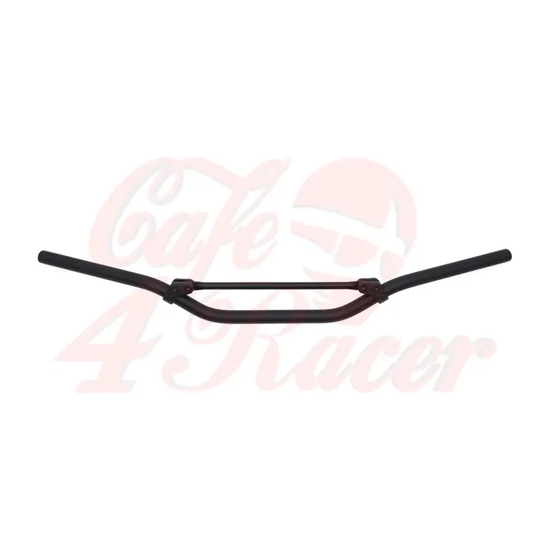 cafe 4 racer - Tommaselli Domino SCRAMBLER with cross bar black - Domino & Tommaselli Scrambler handlebars 