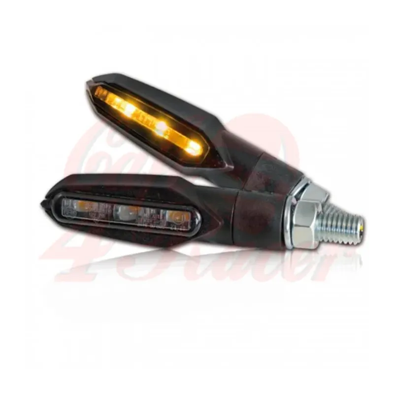 cafe 4 racer - SMD-Blinker "Slight" black - HS MOTO Germany Standard indicators 4251352609847