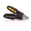 cafe 4 racer - SMD-Blinker "Slight" black - HS MOTO Germany Standard indicators 4251352609847
