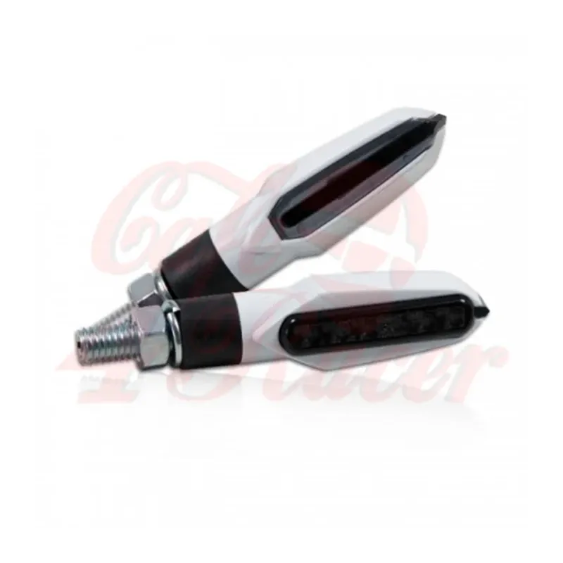 cafe 4 racer - SMD indikátor "Slight" Bílá - HS MOTO Germany Standardní ukazatele směru 4251352603029