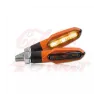 cafe 4 racer - SMD smerovka "Slight" Oranžová - HS MOTO Germany Štandardné smerovky 4251352602978