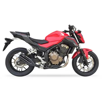 cafe 4 racer - IXIL HYPERLOW SILENCER SBL/ALU Honda CBR500R - XH6334XB - IXIL  IXIL 4054783250875